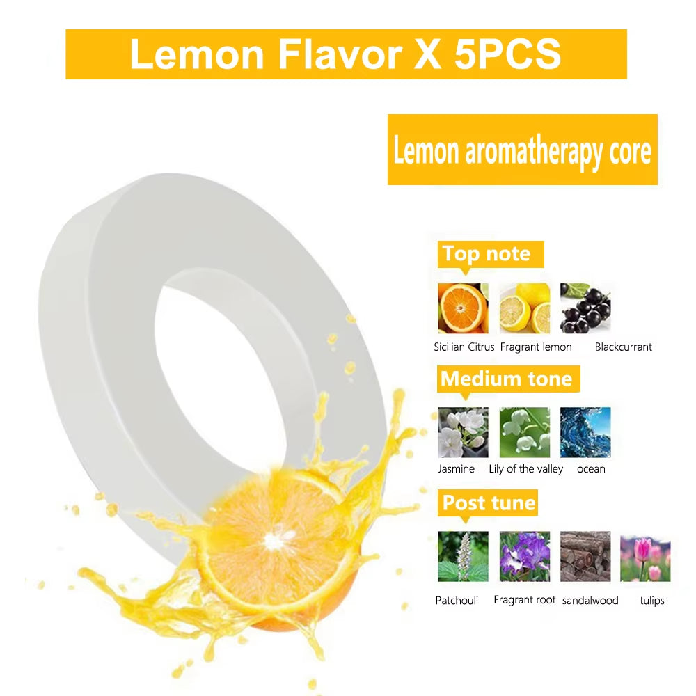 5-50 PCS PE Material Car Air Freshener Perfume Tablets Accessories Solar Rotation Car Perfume Diffuser Supplement Accessories