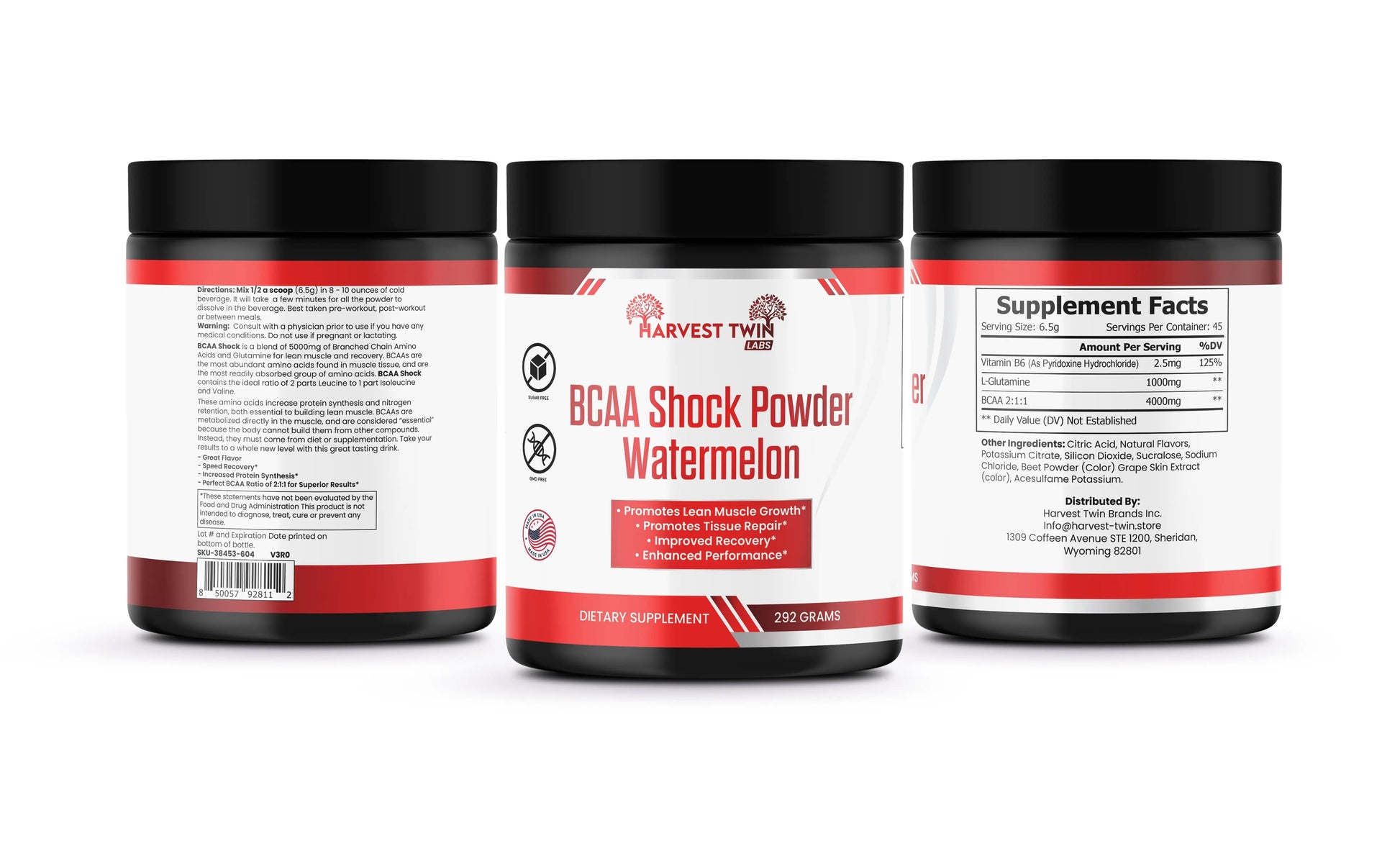 BCAA Shock Powder (Watermelon)-1