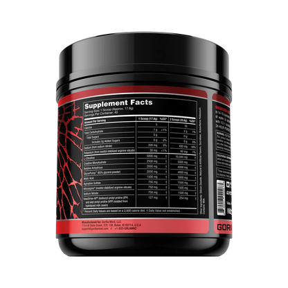Stimulant Free Pre-Workout - Nitric Pump Formula